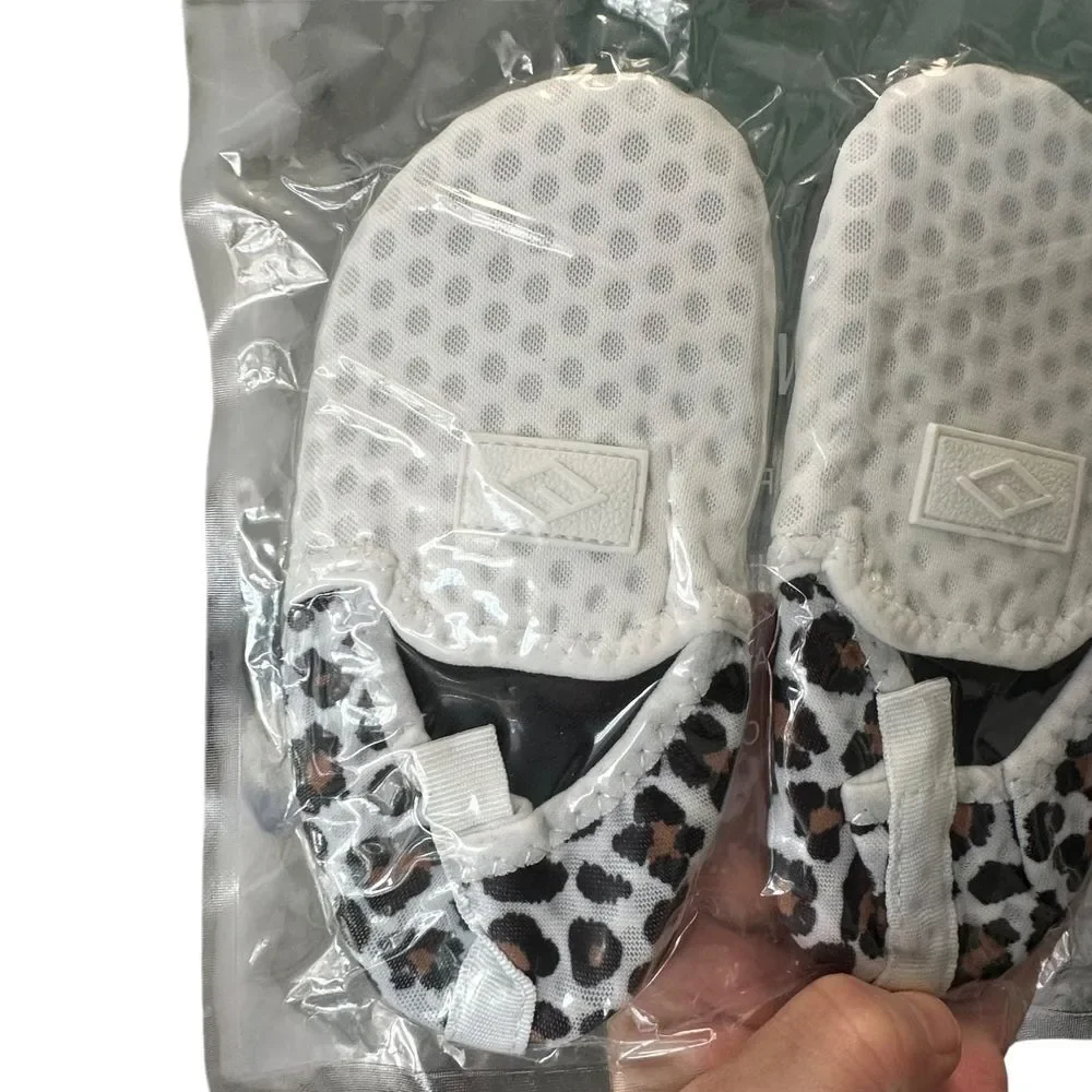 Leopard Print Baby‎ Slippers Soft Sole Non-Slip Indoor Shoes Animal Pattern I